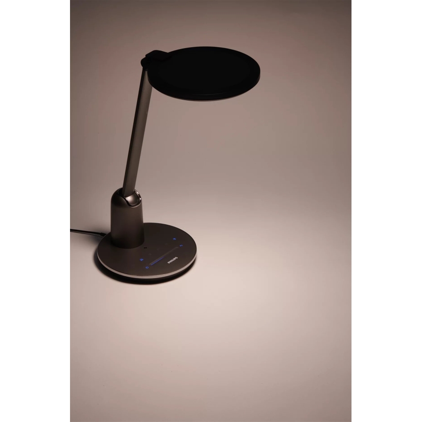 Philips - LED Aptumšojama skārienvadāma galda lampa EINSTEIN SCENE SWITCH LED/15W/230V 2800/4000/5100K CRI94