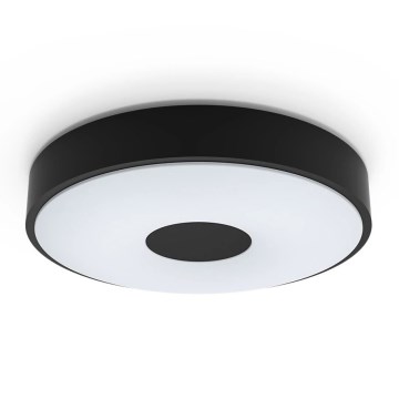 Philips - LED Aptumšojama griestu lampa COINER SCENE SWITCH LED/24W/230V 4000K melna
