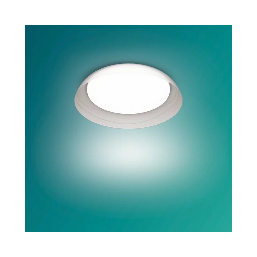 Philips - LED Aptumšojama griestu lampa FLETA SCENE SWITCH LED/10W/230V 4000K caurspīdīga