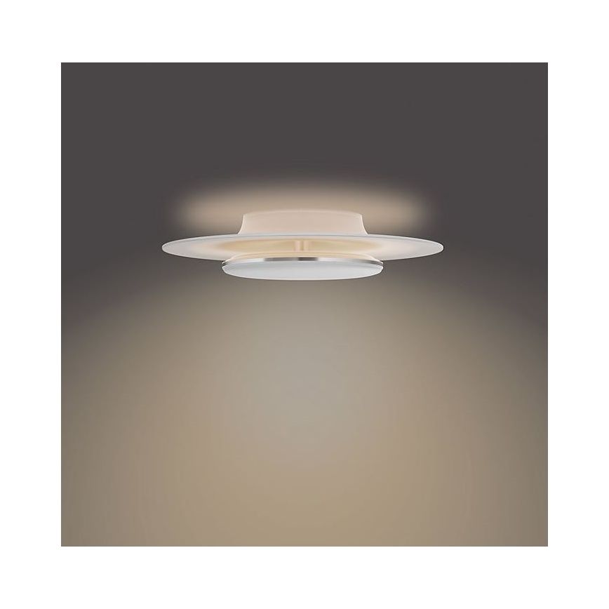 Philips- LED Aptumšojama griestu lampa SCENE SWITCH LED/30W/230V 2700K sudraba