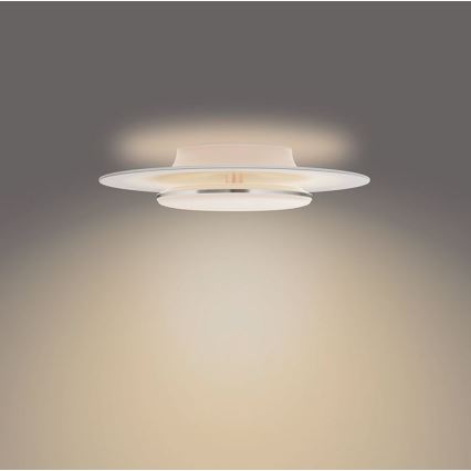 Philips- LED Aptumšojama griestu lampa SCENE SWITCH LED/30W/230V 2700K sudraba