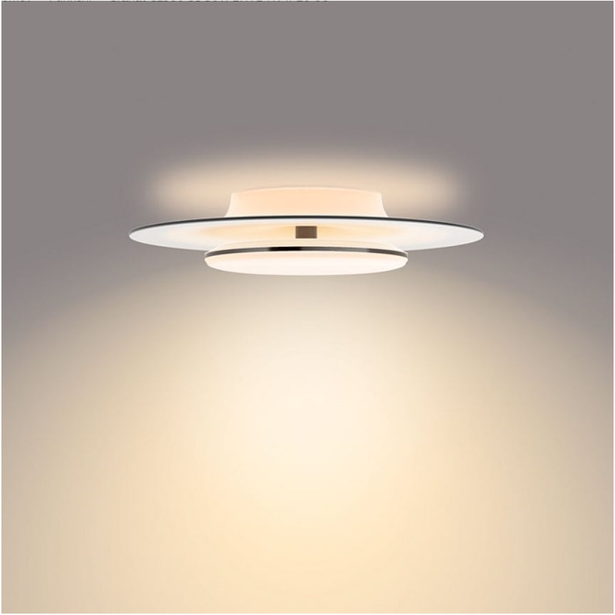 Philips- LED Aptumšojama griestu lampa SCENE SWITCH LED/30W/230V 2700K melna