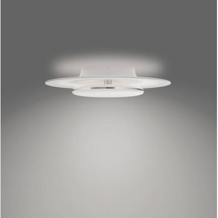 Philips- LED Aptumšojama griestu lampa SCENE SWITCH LED/30W/230V 4000K sudraba