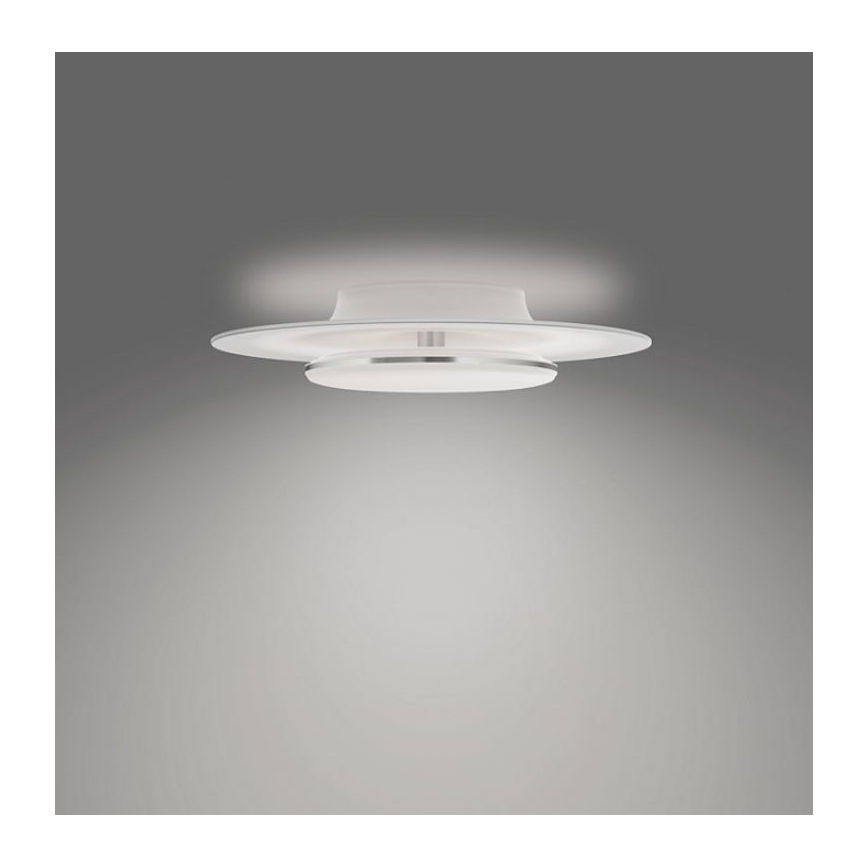 Philips- LED Aptumšojama griestu lampa SCENE SWITCH LED/30W/230V 4000K sudraba