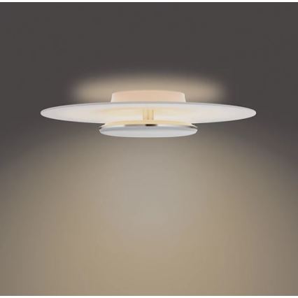 Philips- LED Aptumšojama griestu lampa SCENE SWITCH LED/40W/230V 2700K sudraba