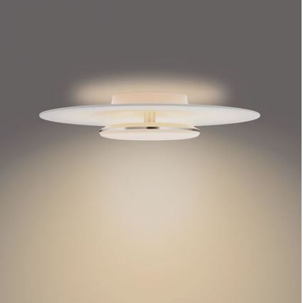 Philips- LED Aptumšojama griestu lampa SCENE SWITCH LED/40W/230V 2700K sudraba
