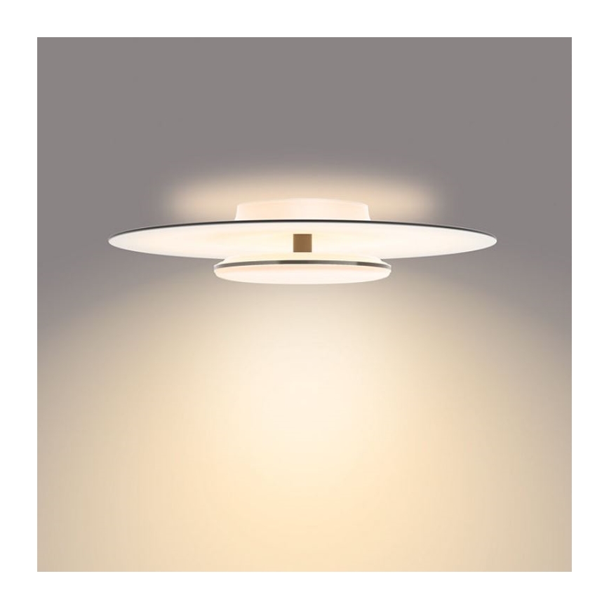 Philips- LED Aptumšojama griestu lampa SCENE SWITCH LED/40W/230V 2700K melna