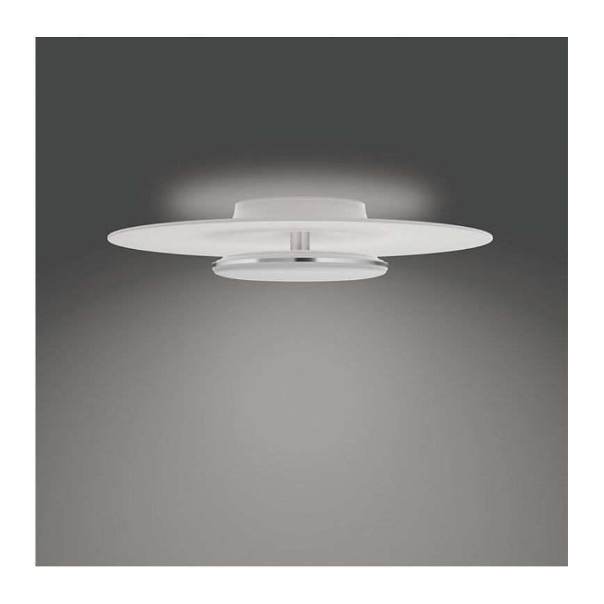 Philips- LED Aptumšojama griestu lampa SCENE SWITCH LED/40W/230V 4000K sudraba