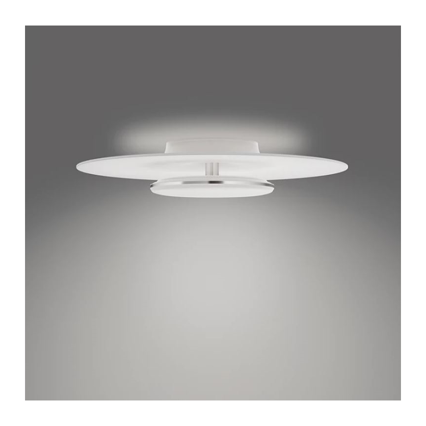 Philips- LED Aptumšojama griestu lampa SCENE SWITCH LED/40W/230V 4000K sudraba