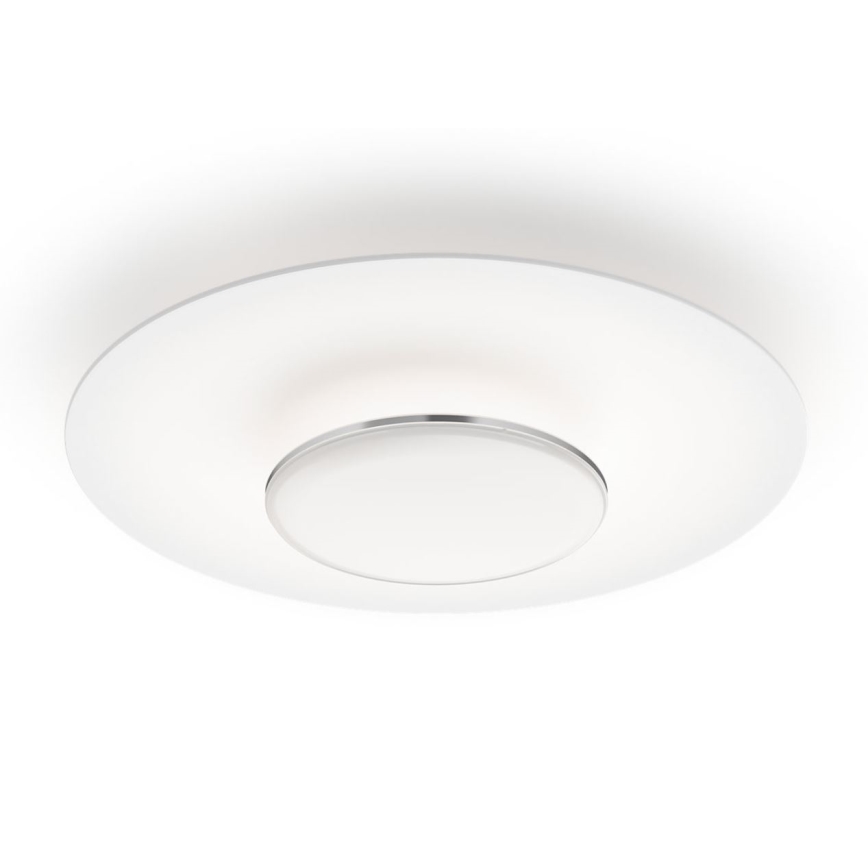 Philips- LED Aptumšojama griestu lampa SCENE SWITCH LED/40W/230V 4000K sudraba