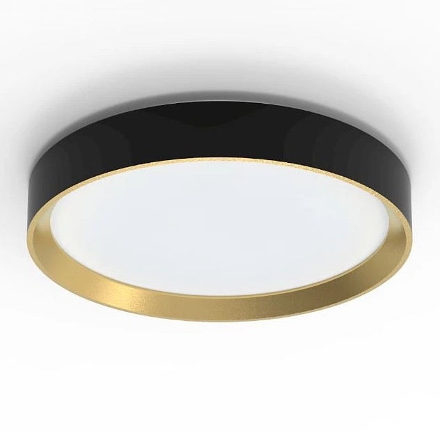 Philips - LED Aptumšojama griestu lampa HANNO SCENE SWITCH LED/24W/230V 4000K melna