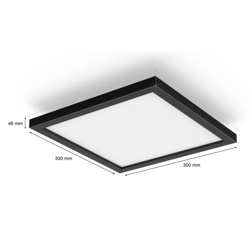 Philips - LED Aptumšojama griestu lampa Hue AURELLE LED/19W/230V + tālvadības pults
