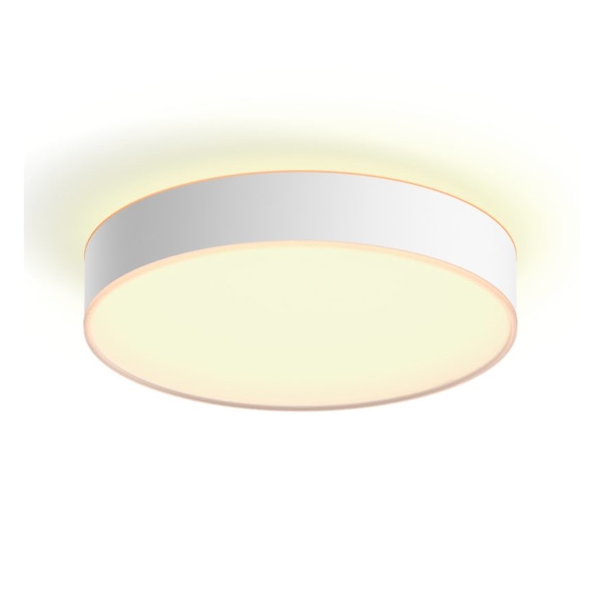 Philips - LED Aptumšojama griestu lampa Hue ENRAVE LED/19,2W/230V 2200-6500K d. 381 mm balta + tālvadības pults