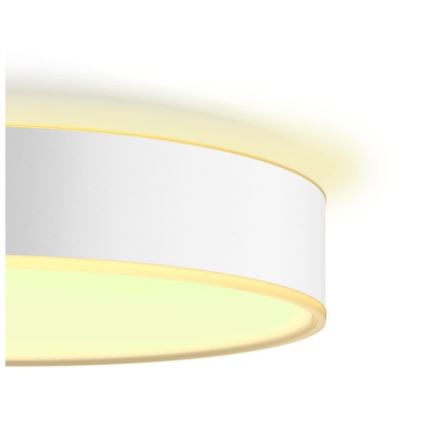 Philips - LED Aptumšojama griestu lampa Hue ENRAVE LED/33,5W/230V 2200-6500K d. 425 mm balta + tālvadības pults