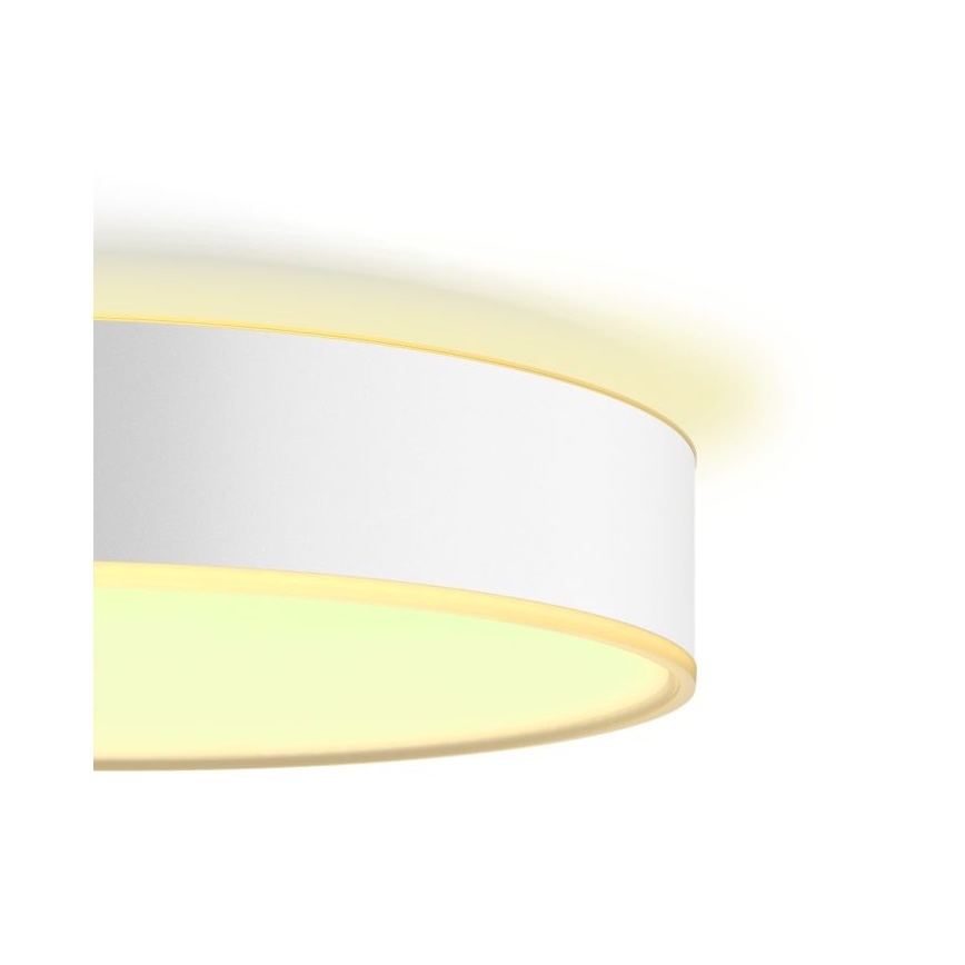 Philips - LED Aptumšojama griestu lampa Hue ENRAVE LED/33,5W/230V 2200-6500K d. 425 mm balta + tālvadības pults