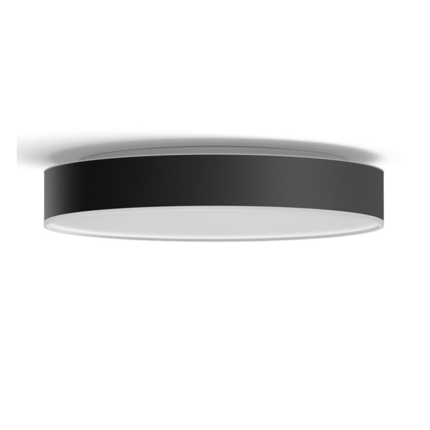 Philips - LED Aptumšojama griestu lampa Hue ENRAVE LED/33,5W/230V 2200-6500K d. 425 mm melna + tālvadības pults