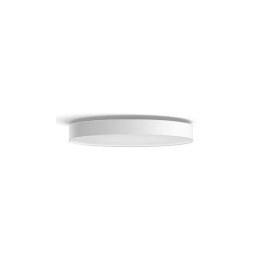 Philips - LED Aptumšojama griestu lampa Hue ENRAVE LED/48W/230V 2200-6500K d. 551 mm balta + tālvadības pults