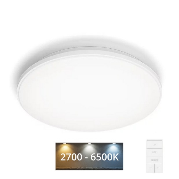 Philips - LED Aptumšojama griestu lampa LED/24W/230V 2700-6500K + tālvadības pults