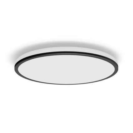 Philips - LED Aptumšojama griestu lampa SCENE SWITCH LED/18W/230V d. 30 cm 2700K melna