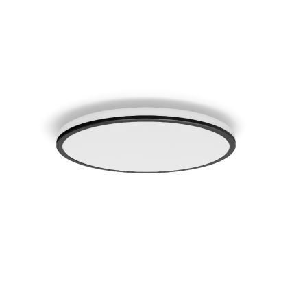 Philips - LED Aptumšojama griestu lampa SCENE SWITCH LED/18W/230V d. 30 cm 4000K melna