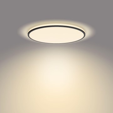 Philips - LED Aptumšojama griestu lampa SCENE SWITCH LED/22W/230V d. 40 cm 2700K melna