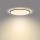 Philips - LED Aptumšojama griestu lampa SCENE SWITCH LED/22W/230V d. 40 cm 2700K melna
