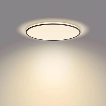 Philips - LED Aptumšojama griestu lampa SCENE SWITCH LED/36W/230V d. 50 cm 2700K melna