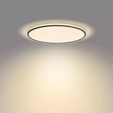 Philips - LED Aptumšojama griestu lampa SCENE SWITCH LED/36W/230V d. 50 cm 2700K melna