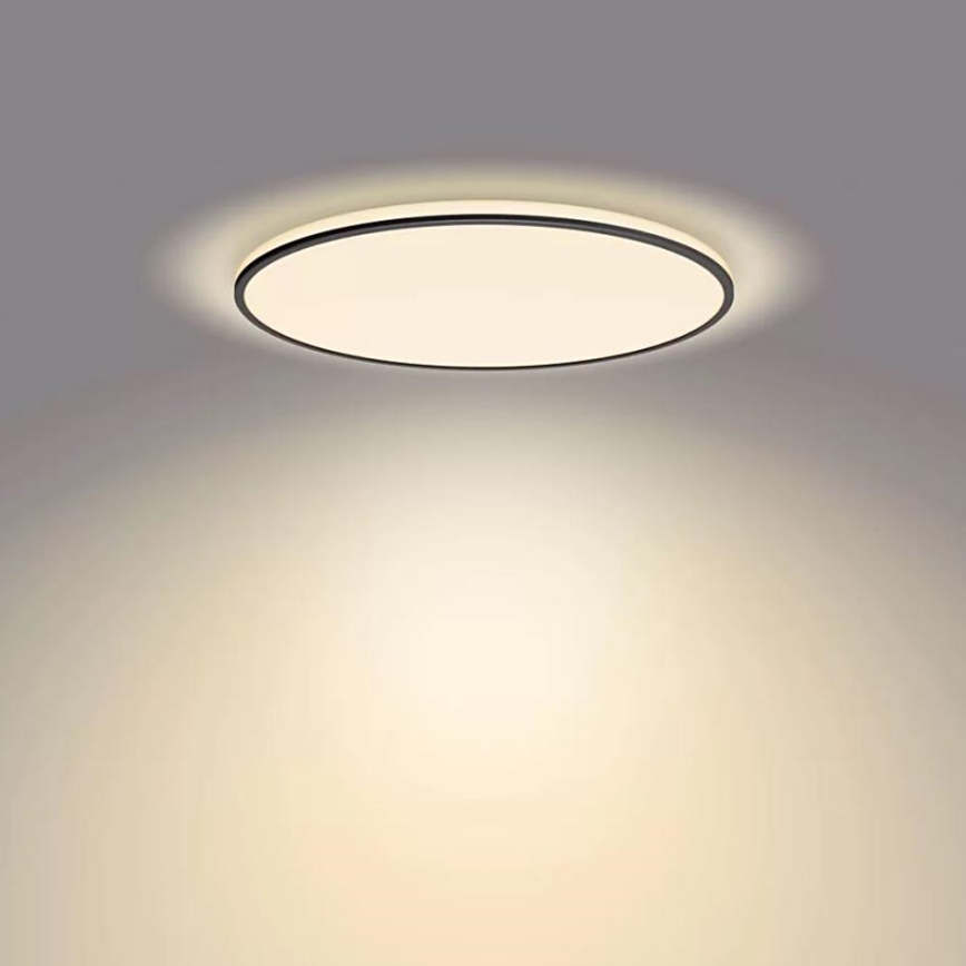 Philips - LED Aptumšojama griestu lampa SCENE SWITCH LED/36W/230V d. 50 cm 2700K melna