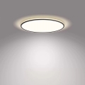 Philips - LED Aptumšojama griestu lampa SCENE SWITCH LED/36W/230V d. 50 cm 4000K melna