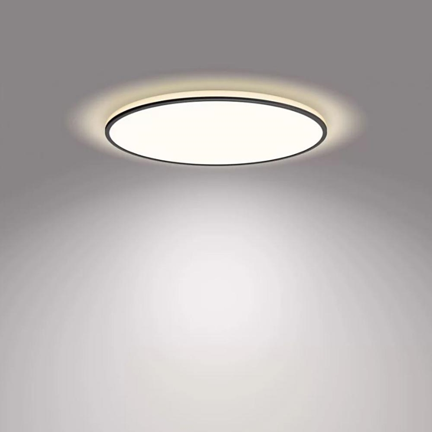 Philips - LED Aptumšojama griestu lampa SCENE SWITCH LED/36W/230V d. 50 cm 4000K melna