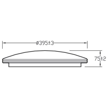 Philips - LED Aptumšojama griestu lampa LED/23W/230V 2700-6500K + tālvadības pults