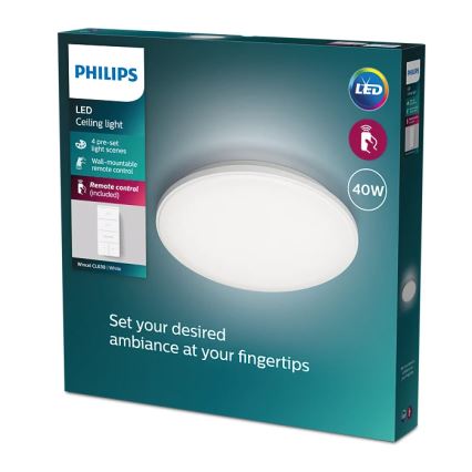 Philips - LED Aptumšojama griestu lampa LED/40W/230V 2700-6500K + tālvadības pults