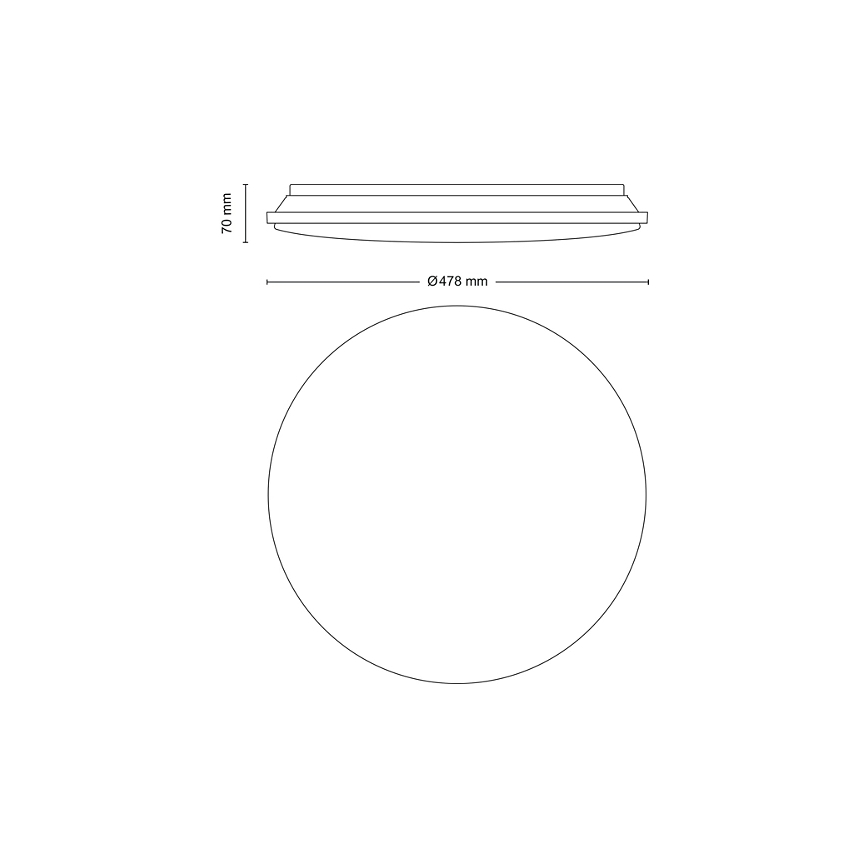 Philips - LED Aptumšojama griestu lampa LED/40W/230V 2700-6500K + tālvadības pults