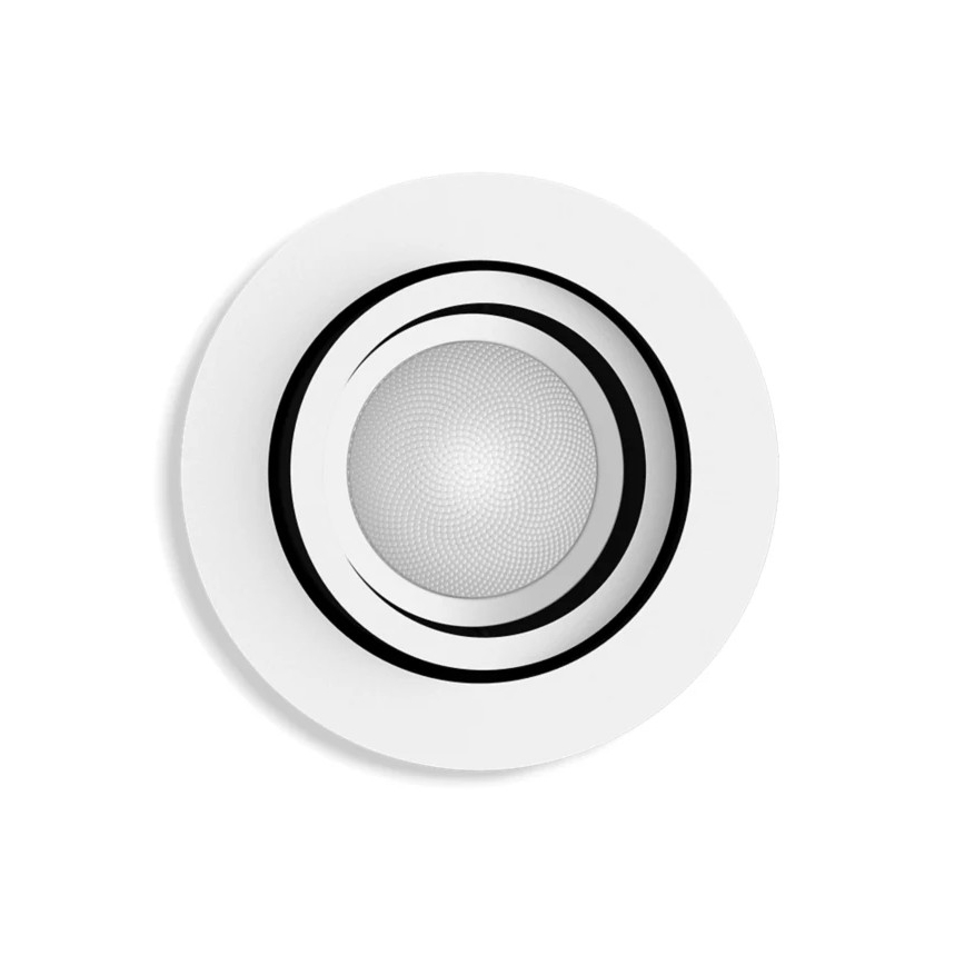 Philips - LED Aptumšojama iegremdējama lampa Hue MILLISKIN 1xGU10/4,2W/230V 2200-6500K balta