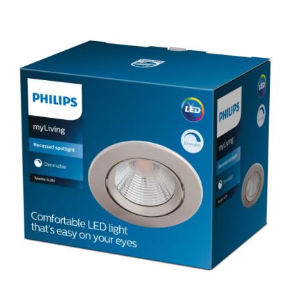 Philips - LED Aptumšojama iegremdējama lampa SPARKLE LED/5,5W/230V