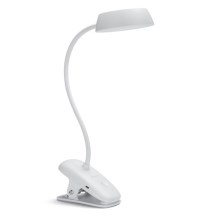 Philips - LED Aptumšojama lampa ar fiksatoru DONUTCLIP LED/3W/5V CRI 90 balta