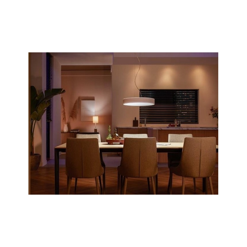Philips - LED Aptumšojama lustra ar auklu Hue ENRAVE LED/33,5W/230V 2200-6500K balta