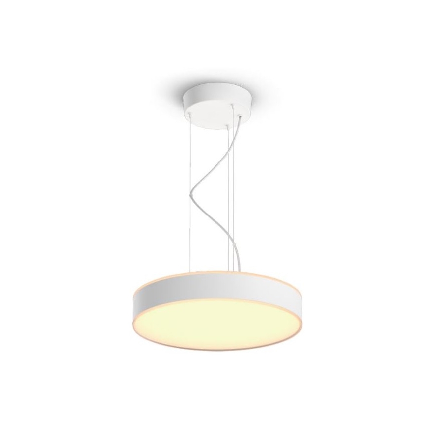Philips - LED Aptumšojama lustra ar auklu Hue ENRAVE LED/33,5W/230V 2200-6500K balta