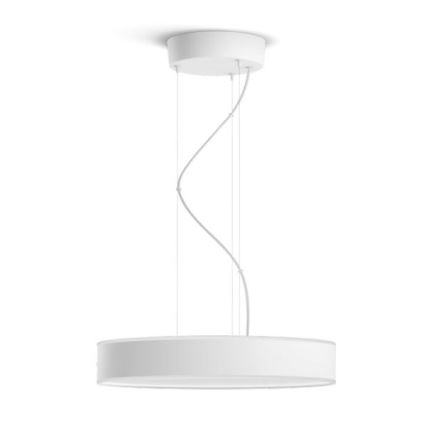 Philips - LED Aptumšojama lustra ar auklu Hue ENRAVE LED/33,5W/230V 2200-6500K balta