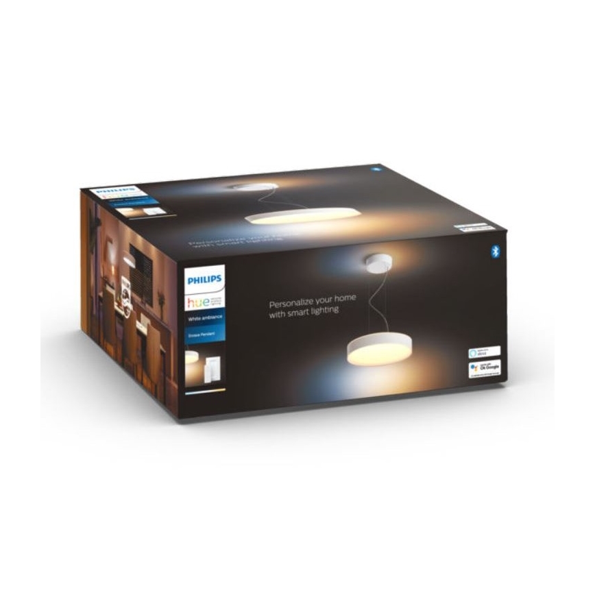 Philips - LED Aptumšojama lustra ar auklu Hue ENRAVE LED/33,5W/230V 2200-6500K balta