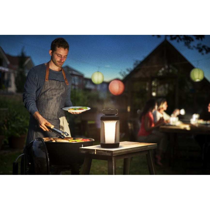 Philips - LED Aptumšojama pārnēsājama lampa CICERO LED/6W/5V IP54