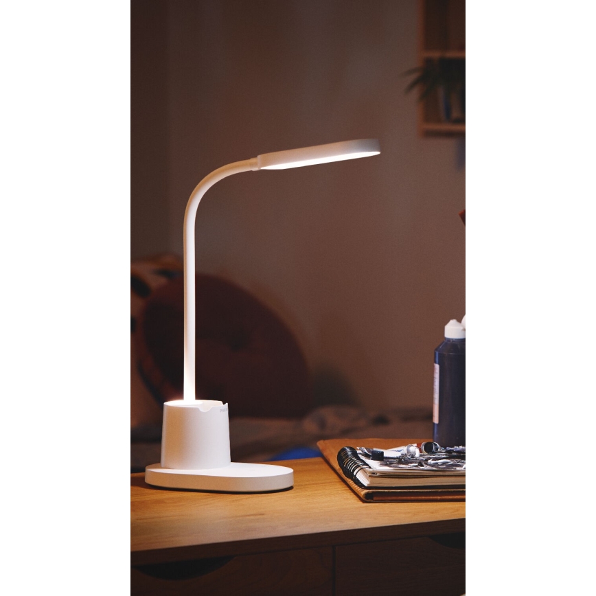 Philips - LED Aptumšojama skārienvadāma galda lampa BUCKET LED/7W/5V 3000/4000/5700K CRI 90