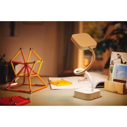 Philips - LED Aptumšojama skārienvadāma galda lampa ROCK LED/5W/5V 1800 mAh