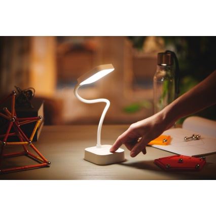 Philips - LED Aptumšojama skārienvadāma galda lampa ROCK LED/5W/5V 1800 mAh