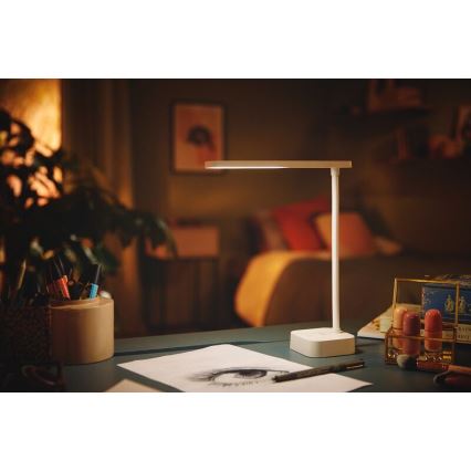 Philips - LED Aptumšojama skārienvadāma galda lampa TILPA LED/5W/5V