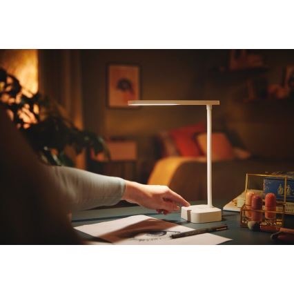 Philips - LED Aptumšojama skārienvadāma galda lampa TILPA LED/5W/5V