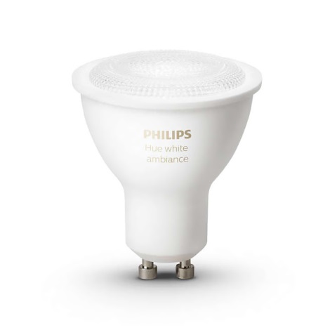 Philips - LED aptumšojama spuldze Hue WHITE AMBIANCE 1xGU10/5,5W