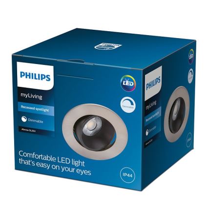 Philips - LED Aptumšojama vannas istabas lampa ABROSA 1xLED/9W/230V IP44