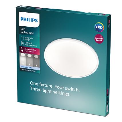 Philips - LED Aptumšojams griestu gaismeklis 1xLED/18W/230V 4,000K